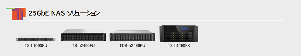 25GbE NAS ソリューション