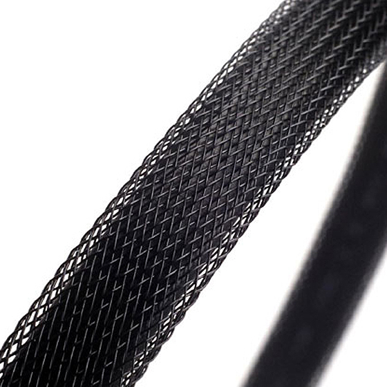 Beautiful all black sleeved cable (CP08B)