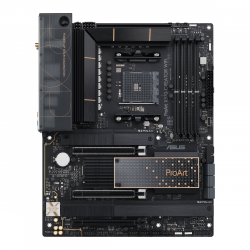  PROART X570-CREATOR WIFI - パッシブ冷却のX570チップセット搭載AM4マザーボードの製品画像