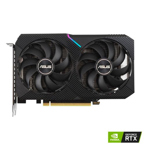  Dual GeForce RTX™ 3050 OC Edition 8GB - RTX3050搭載2連ファン採用グラフィックボードオーバークロック版の製品画像