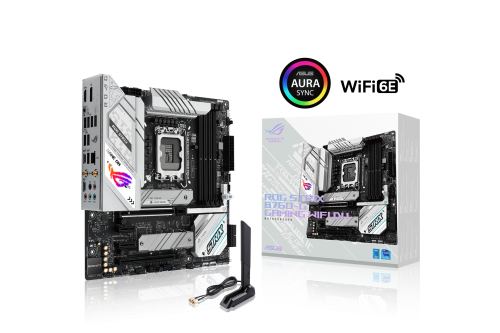  ROG STRIX B760-G GAMING WIFI D4 ― インテル® Socket LGA1700 第13世代インテル® B760チップセット対応 micro-ATXマザーボード の製品画像
