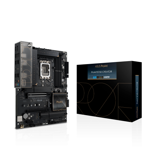  PROART B760-CREATOR ― PROART B760-CREATOR インテル® B760チップセット搭載 プロ仕様 ATXマザーボードの製品画像