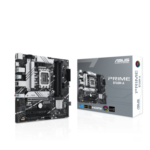  PRIME B760M-A ― Intel® B760 (LGA 1700)チップセット搭載 mATXマザーボードの製品画像