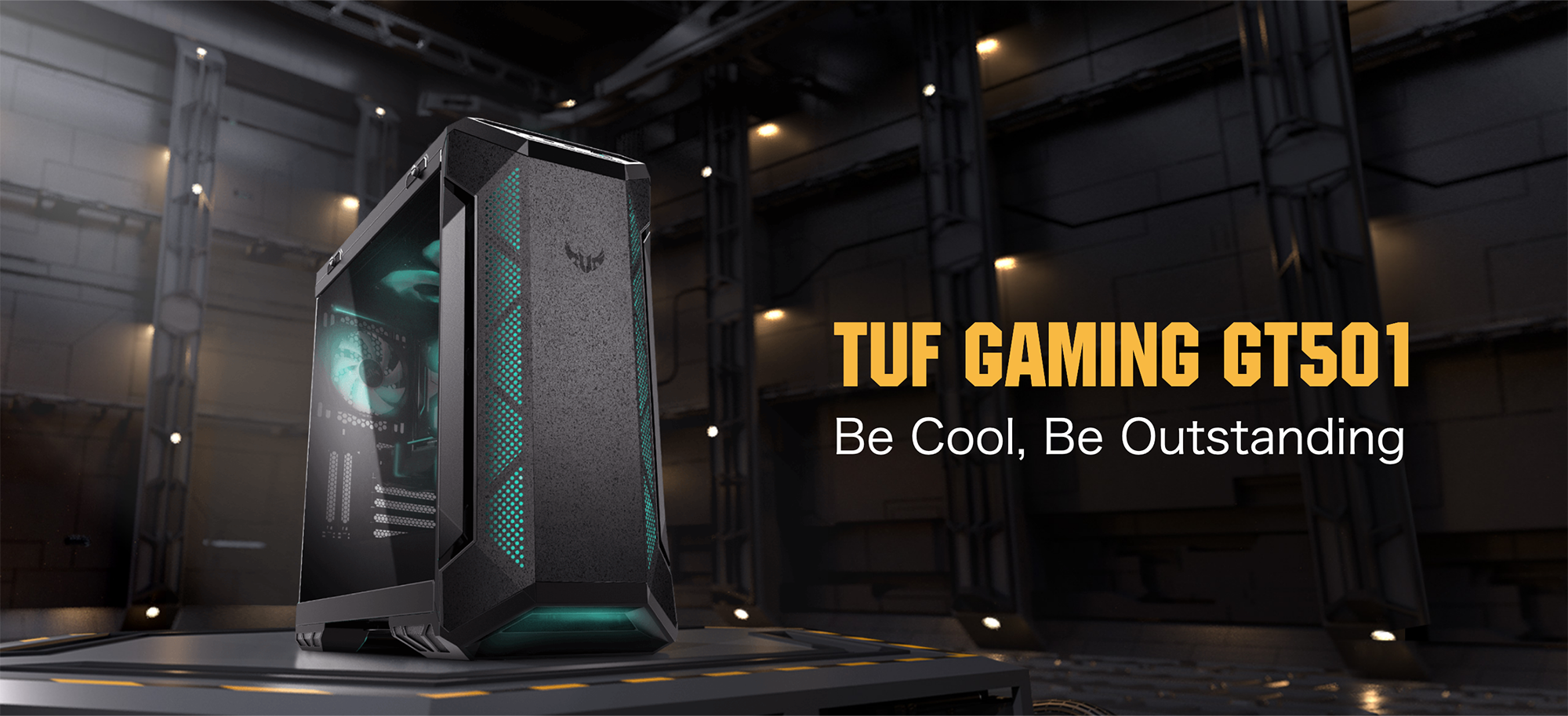 TUF Gaming GT501 Be Cool, Be Outstanding