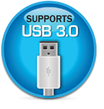 Supports USB3.0
