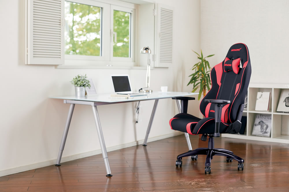 AKRACING ゲーミングチェア WOLF-RED 楽直 T4276842 ゲーミングチェア AKRacing WOLF-RED レッド 赤 正規販売店 オフィスチェア リクライニング ハイバック 肘掛 ヘッドレスト  ランバーサポート ファブリック PC作業 テレワーク eスポーツ ゲーム レビューCP1000 AKRWolf | XPRICE店