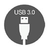 USB3.0のアイコン