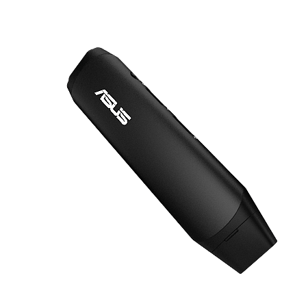 ASUS VivoStickの左斜めに傾いた画像