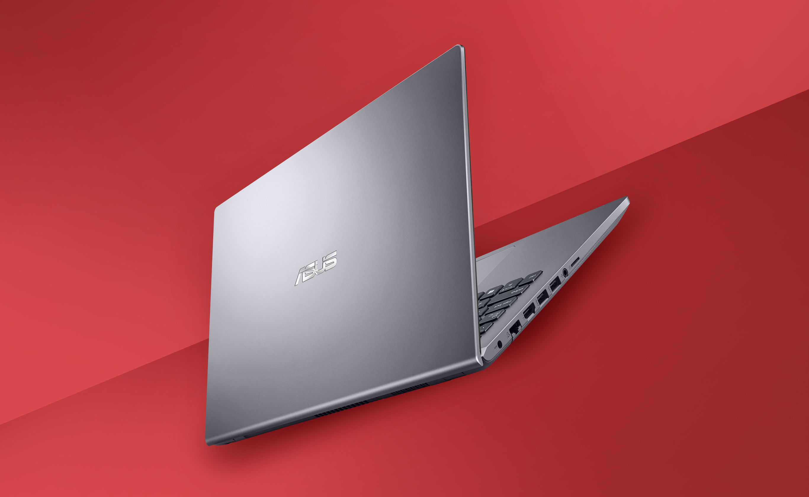 トランスペアレントシルバーのASUS X545の画像