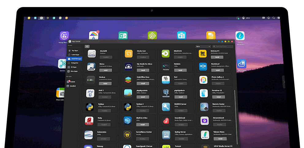 App Centralから