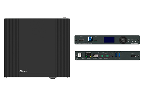 2x1 4K60 4:4:4 AVoIPスイッチャーエンコーダー