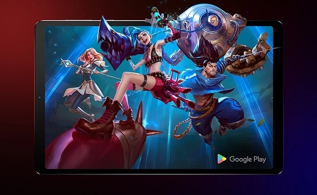 Legion Tabの画面から飛び出そうとしているゲームキャラクター達