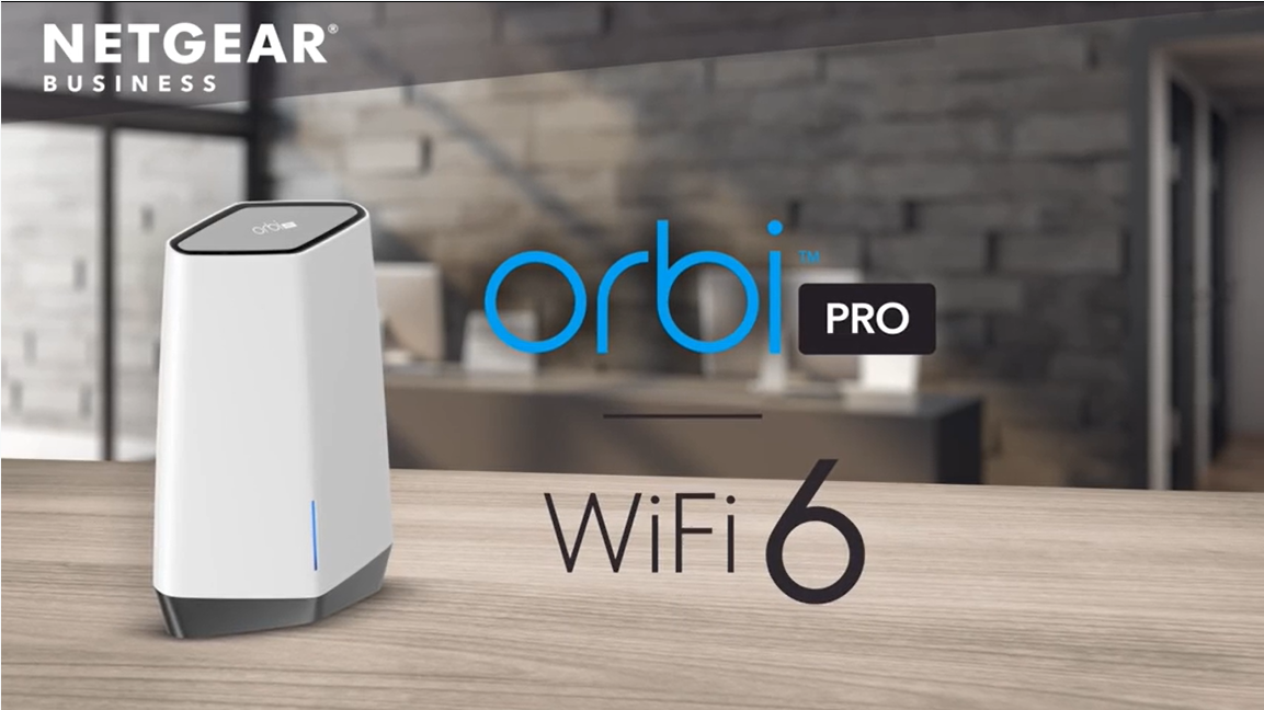 Orbi Pro WiFi 6 - 最新かつ最速の WiFi 6 テクノロジーを搭載したトライバンドメッシュシステムです。｜テックウインド株式会社