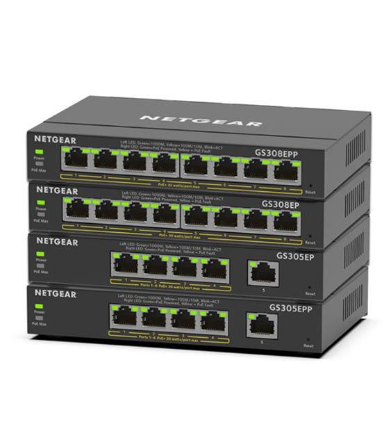 GS305EPP-100JPS ― POE+対応 (120W) ギガビット5ポート アンマネージ 