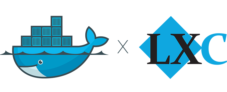 DockerとLXCのアイコン