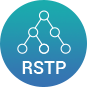 RSTP(ラピッドスパニングツリープロトコル) を表すコンテナーのアイコン