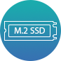 M.2 SSDをイメージするアイコン