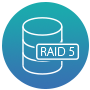 RAID5のアイコン