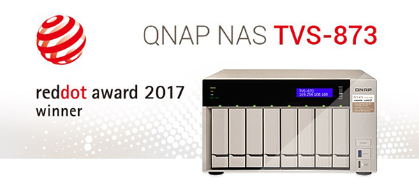 Qnap TS-873-8G-US 8-Bay NAS/iSCSI IP-SAN AMD R Series Quad-core 2.1GHz 10G-Ready 8GB RAM 