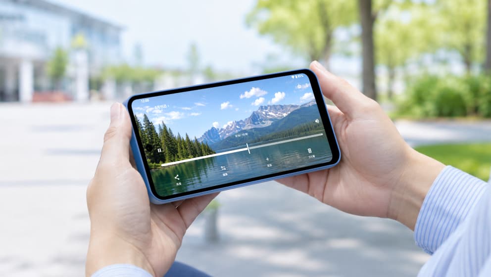 AQUOS wish6のディスプレイ
