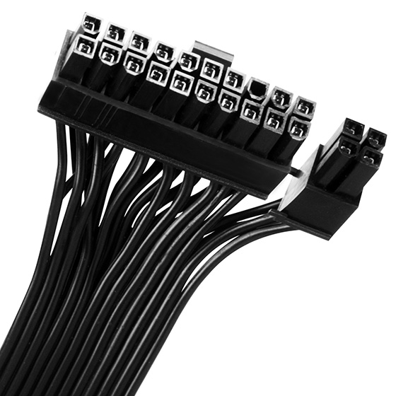 1 x 24 / 20-Pin motherboard connector