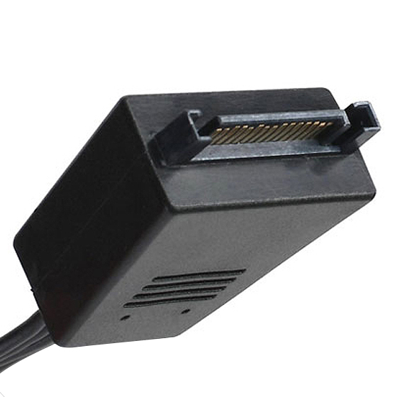 SATA power connector for power supply