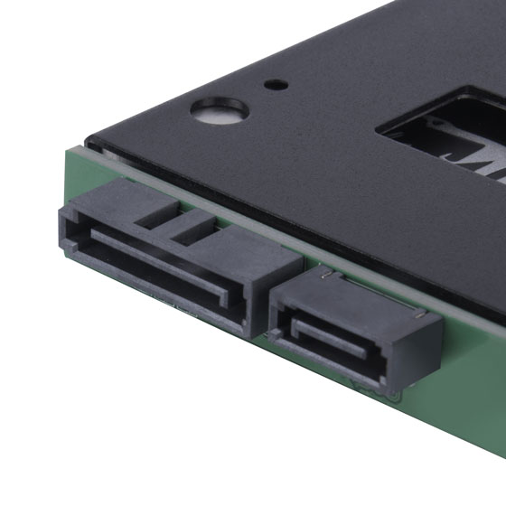 SATA power and SATA connector