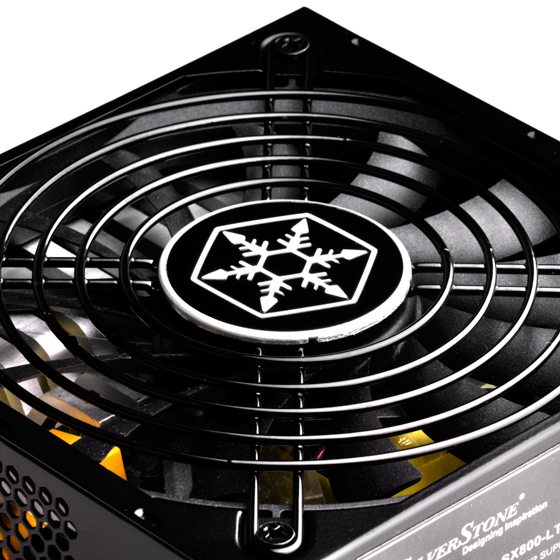 Silent running 120mm fan with advanced semi-fanless operation