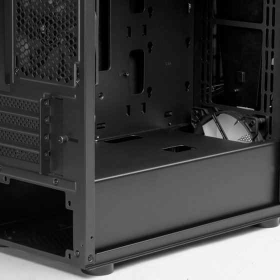 PSU shroud with included front 120mm ARGB fans 