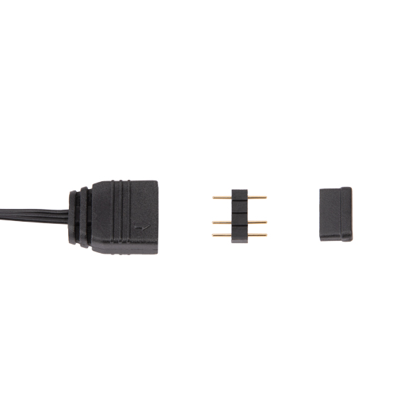 Industry standard ARGB 4-1 pin female connector, 4-1 pin ARGB male to male pin and connector protective cap