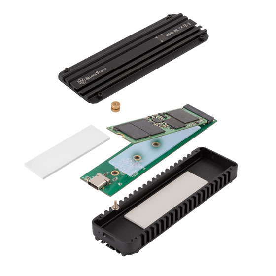 Layered view of MS12 showing how M.2 SSD fits