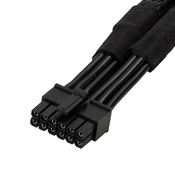 1 x 12 pin connector (GPU)