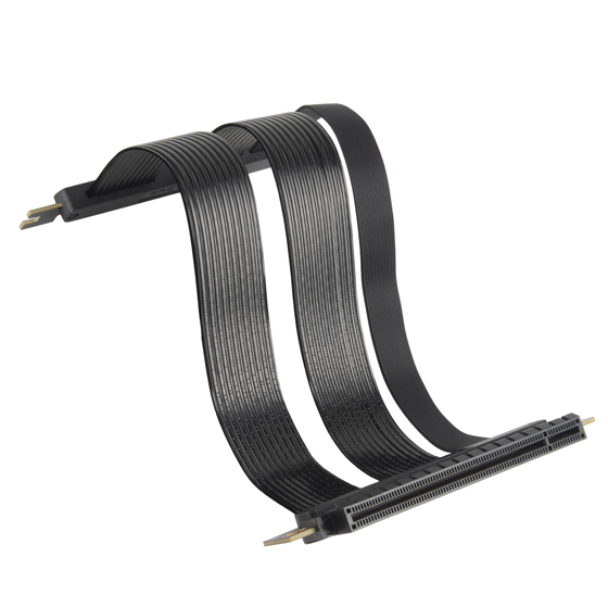 Flexible ribbon design with EMI shielding