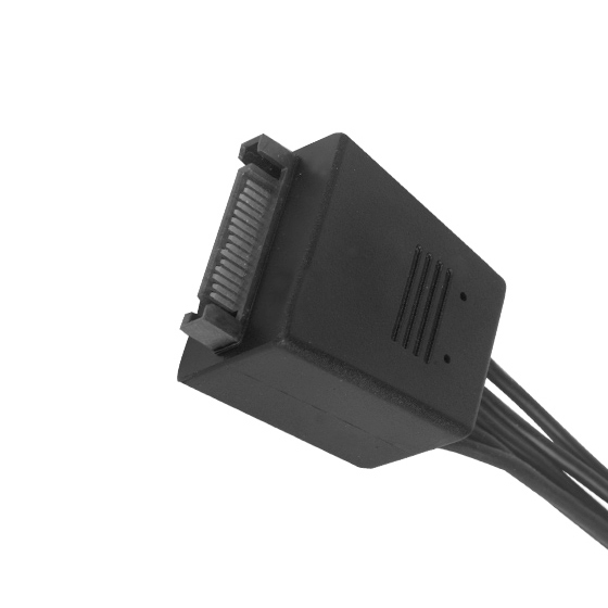 SATA power connector for power supply