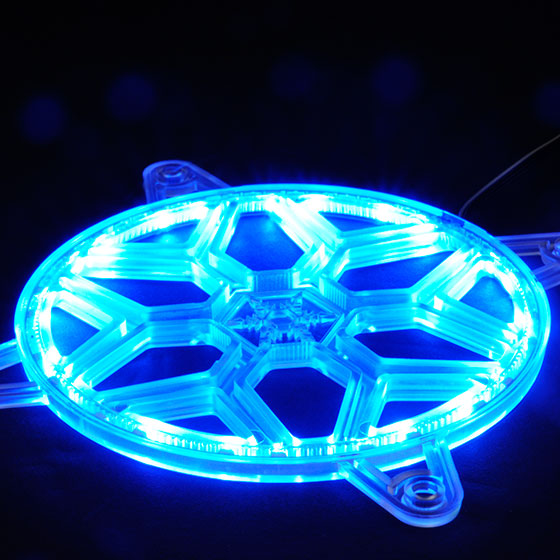 Integrated 28 pcs RGB LED Strip for brilliant light effects