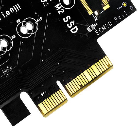 PCI Express X4 interface