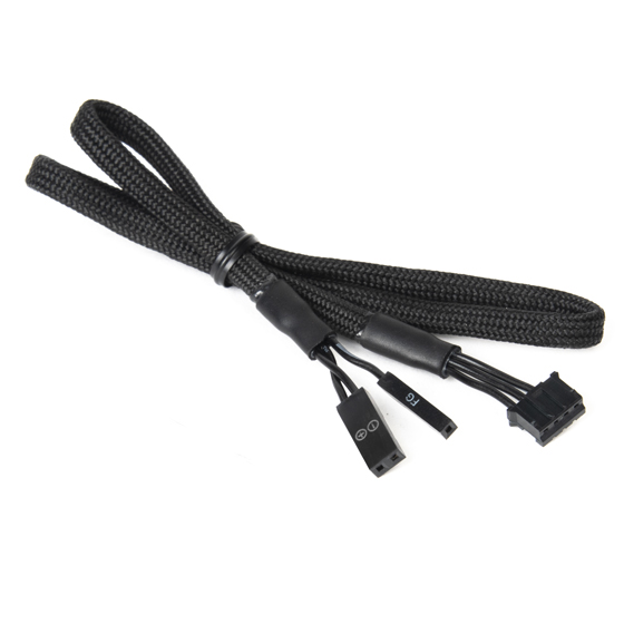 4 pin to 2+1 pin power cable