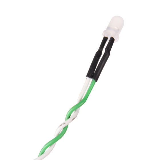 Green / white, power / modular system LED connector