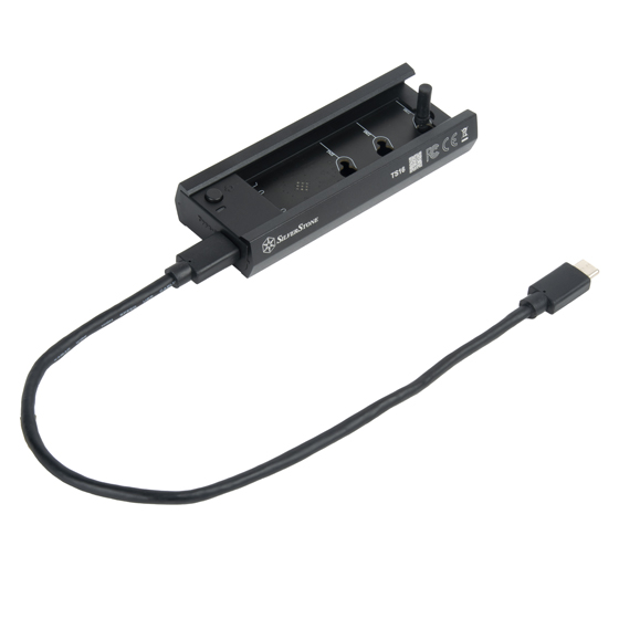 TS16 with included USB-C to USB-C connected