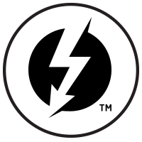 サンダーボルトのロゴアイコン