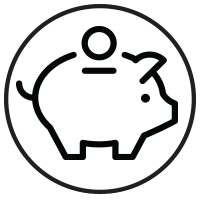 予算に優しいアイコン