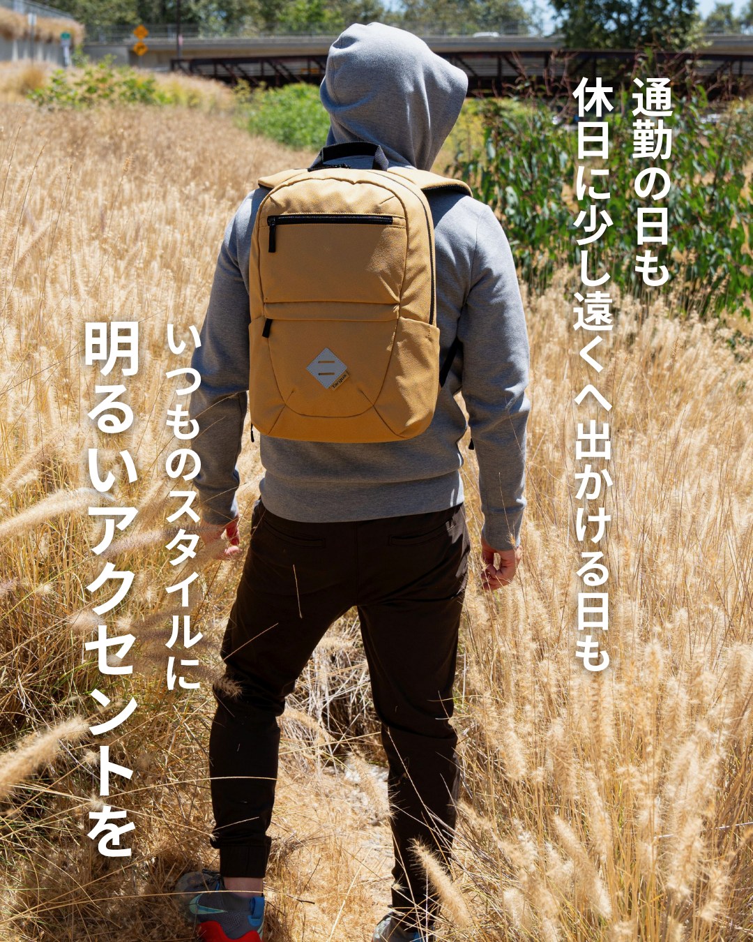 通勤や休日の外出で使用する様子
