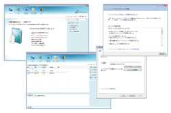 使い慣れたWindows搭載で簡単＋設定マニュアルつき