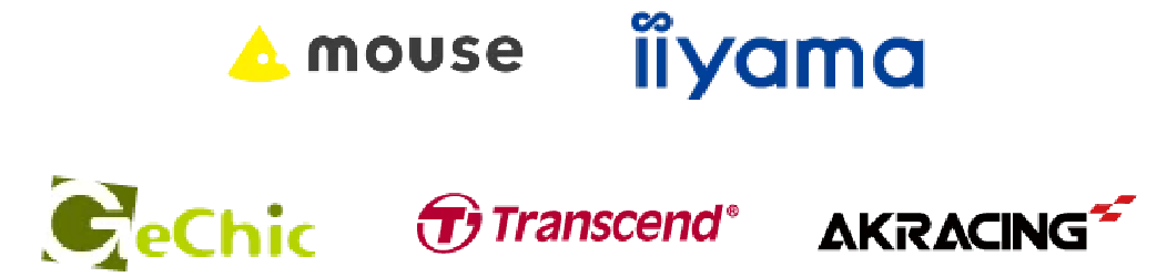 mouse iiyama GeChic Transcend AKRACING