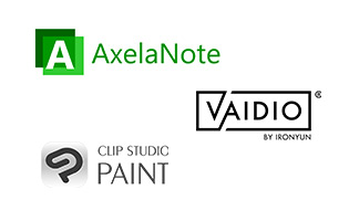 AxelaNoteとVAIDIOとCLIP STUDIO PAINT