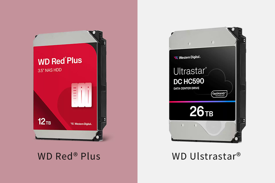 徹底比較】WD Red PlusとUltrastar、あなたのNASに最適なのはどっち