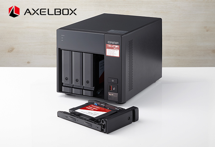 SMB向けのオールSSD搭載NAS 第二世代「AXELBOX（アクセルボックス 