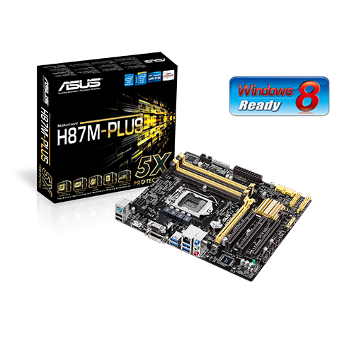 マザーボード ASUS H87M-PLUS  LGA1150　第4世代