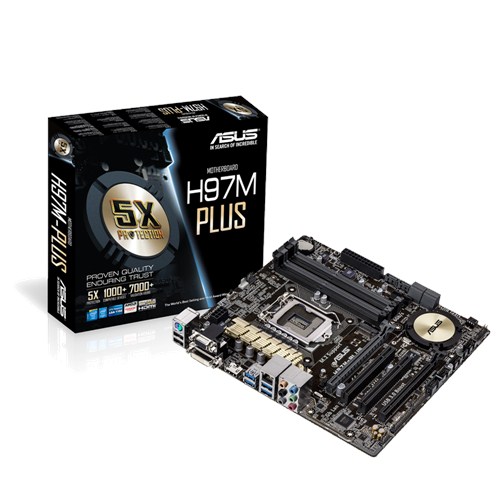 H97M-PLUS　ー　i５　４４６０　ー　８Gメモリ　－　AMD６４５０セット