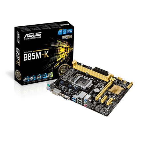 ASUS B85M-K LGA1150 Haswell マザーボード　新品未使用